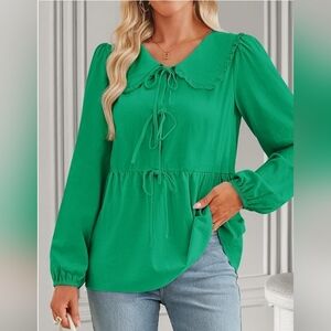 ZESICA GREEN TOP NWT